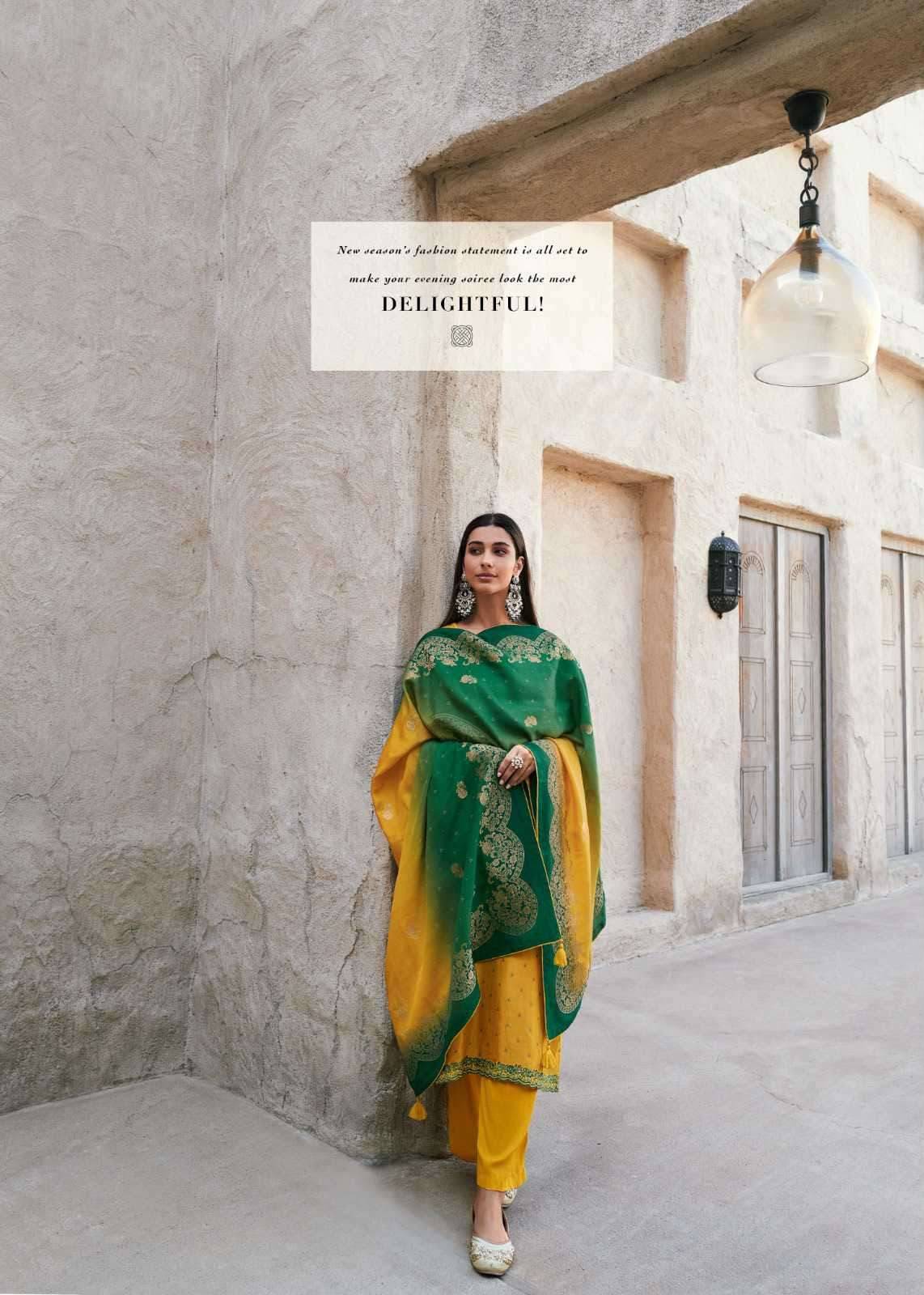 Rozana by Varsha 01 to 03 series Indian Traditional Wear Collection PREMIUM Viscosd meena Embroidered dresses At Wholesale Price